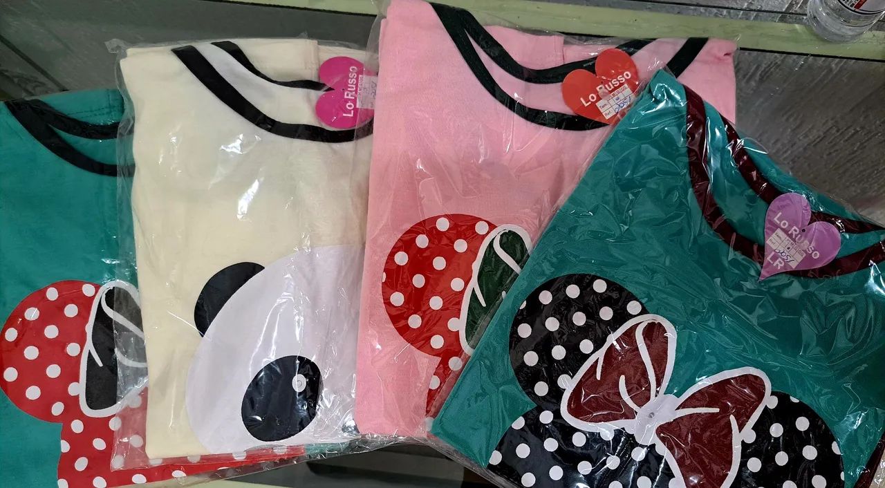 Pijama Conj. Regata com short - 2 pcs  M G GG - Foto 5