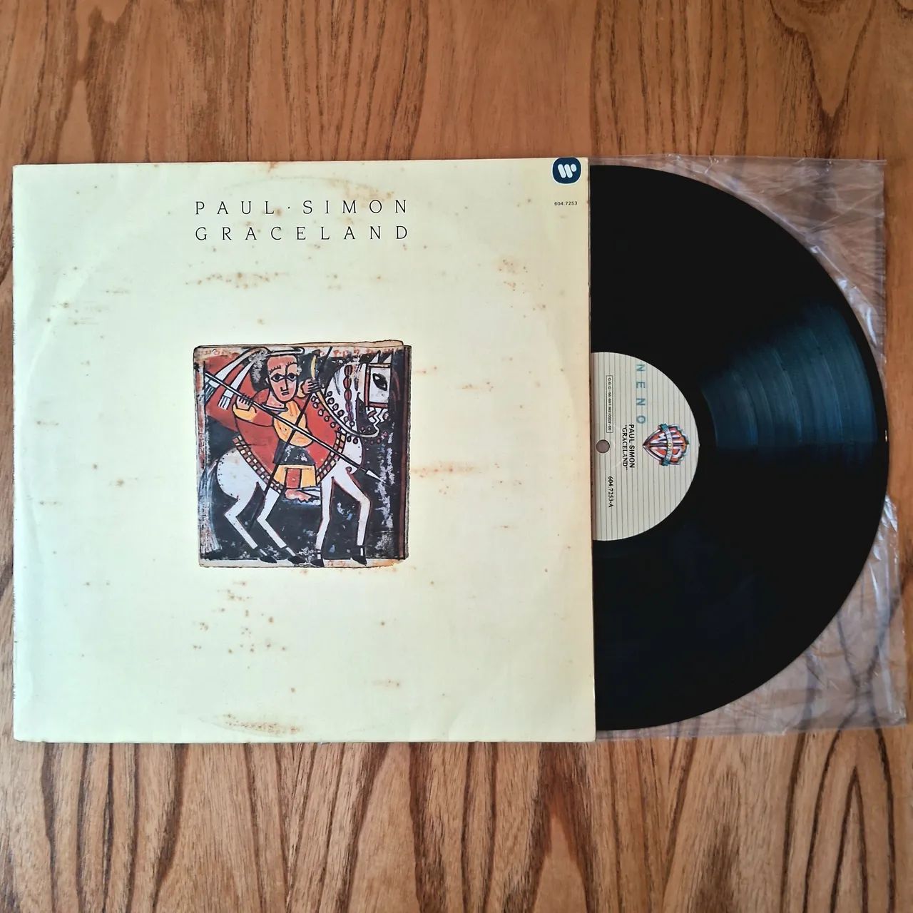 LP de Vinil - Paul Simon - Graceland (1987) - Um Marco da World Music - Ganhador do Grammy
