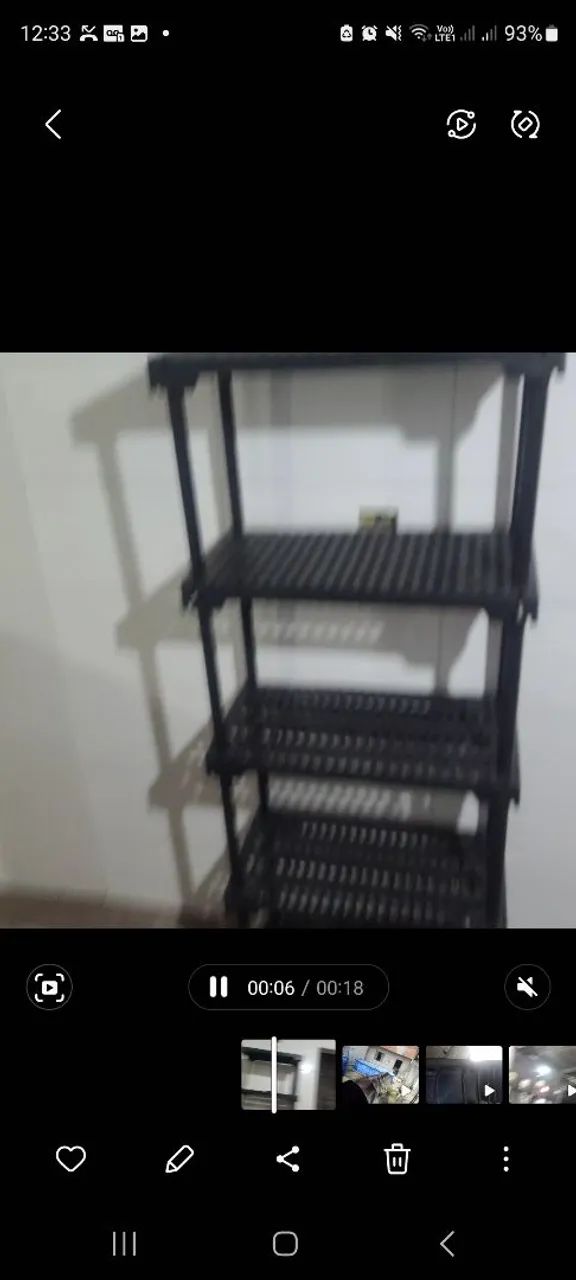 Estante prateleira de plástico  - Foto 2