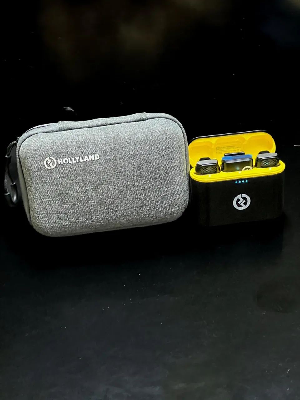 Hollyland Lark M1 Combo - Microfone lapela Sem Fio