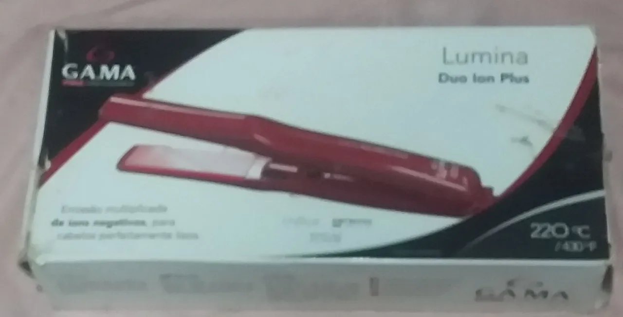 Prancha Gama Lumina Duo Ion Plus - 220ºC