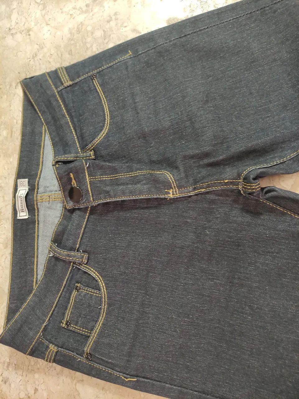 Barreds calça reta jeans 70,00 - Foto 3