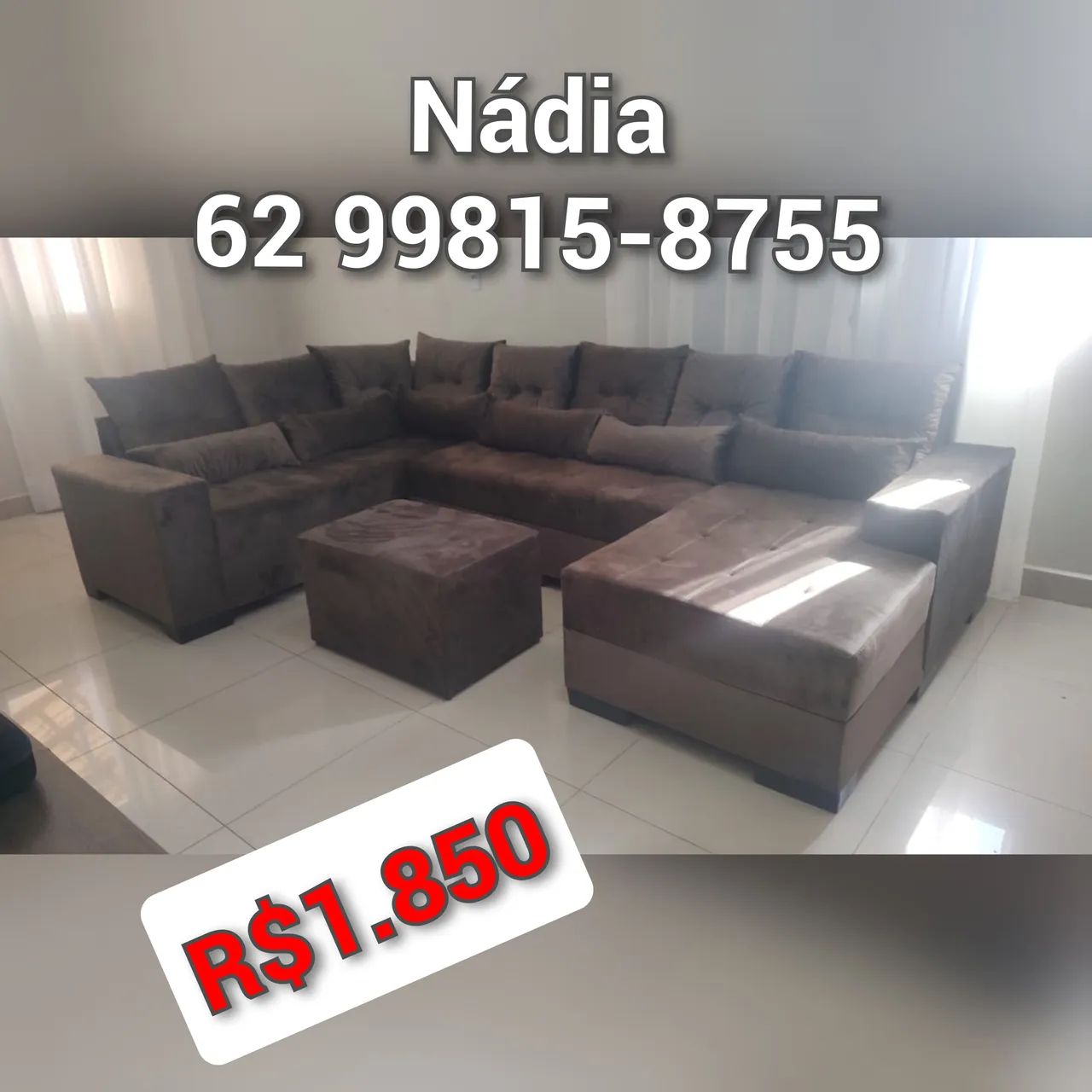 Sofá 1.90x3.0x1.40 