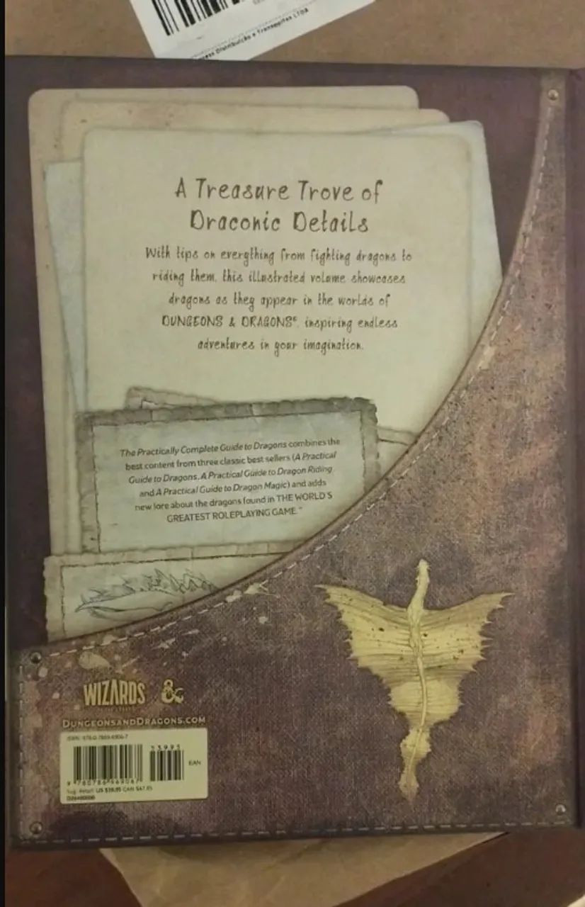 The Practically Complete Guide To Dragons - Rpg - Dungeons And Dragons - Foto 2
