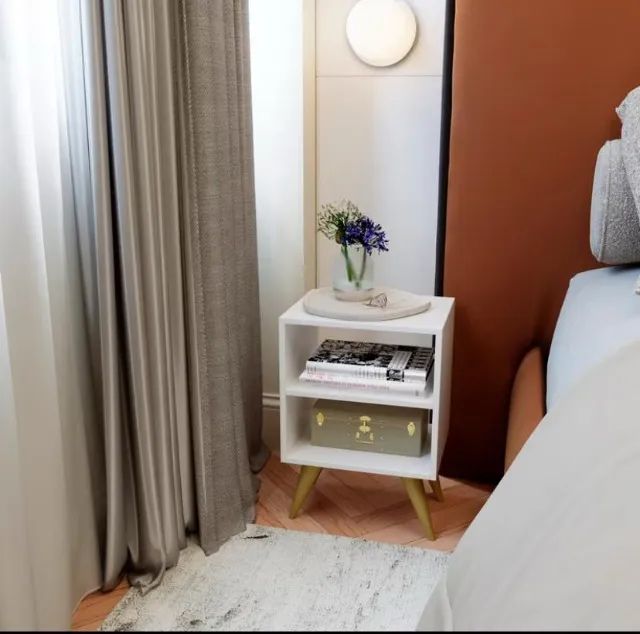 (NOVO) Mesa de Cabeceira Nicho para Quarto - Foto 5