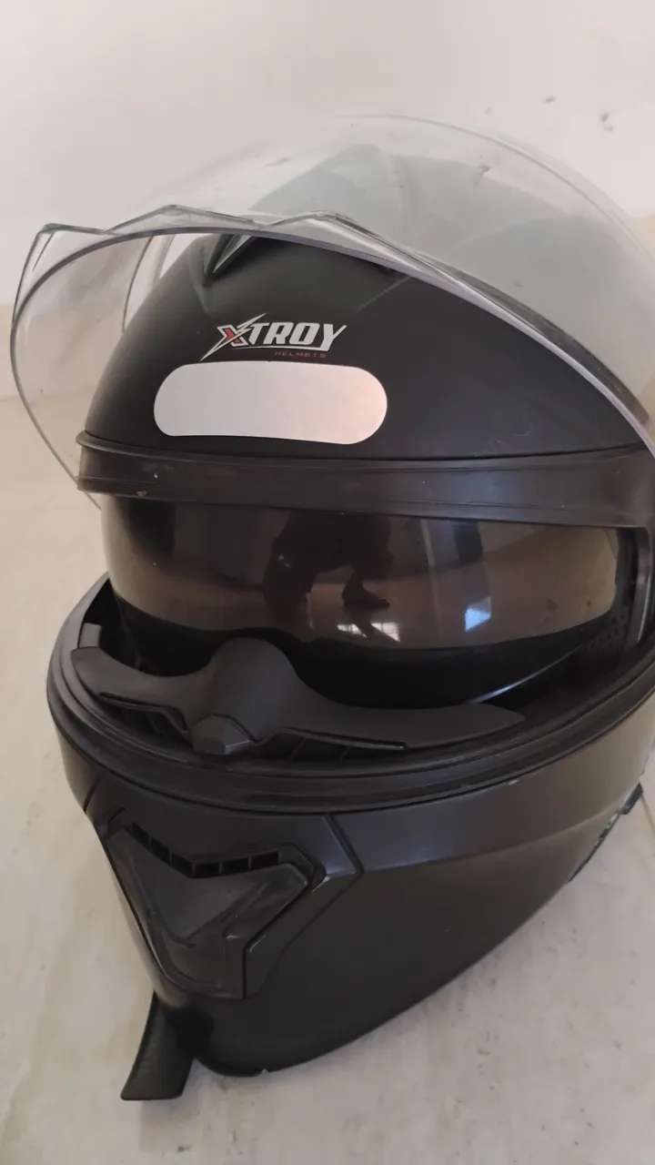 Capacete Troy Preto