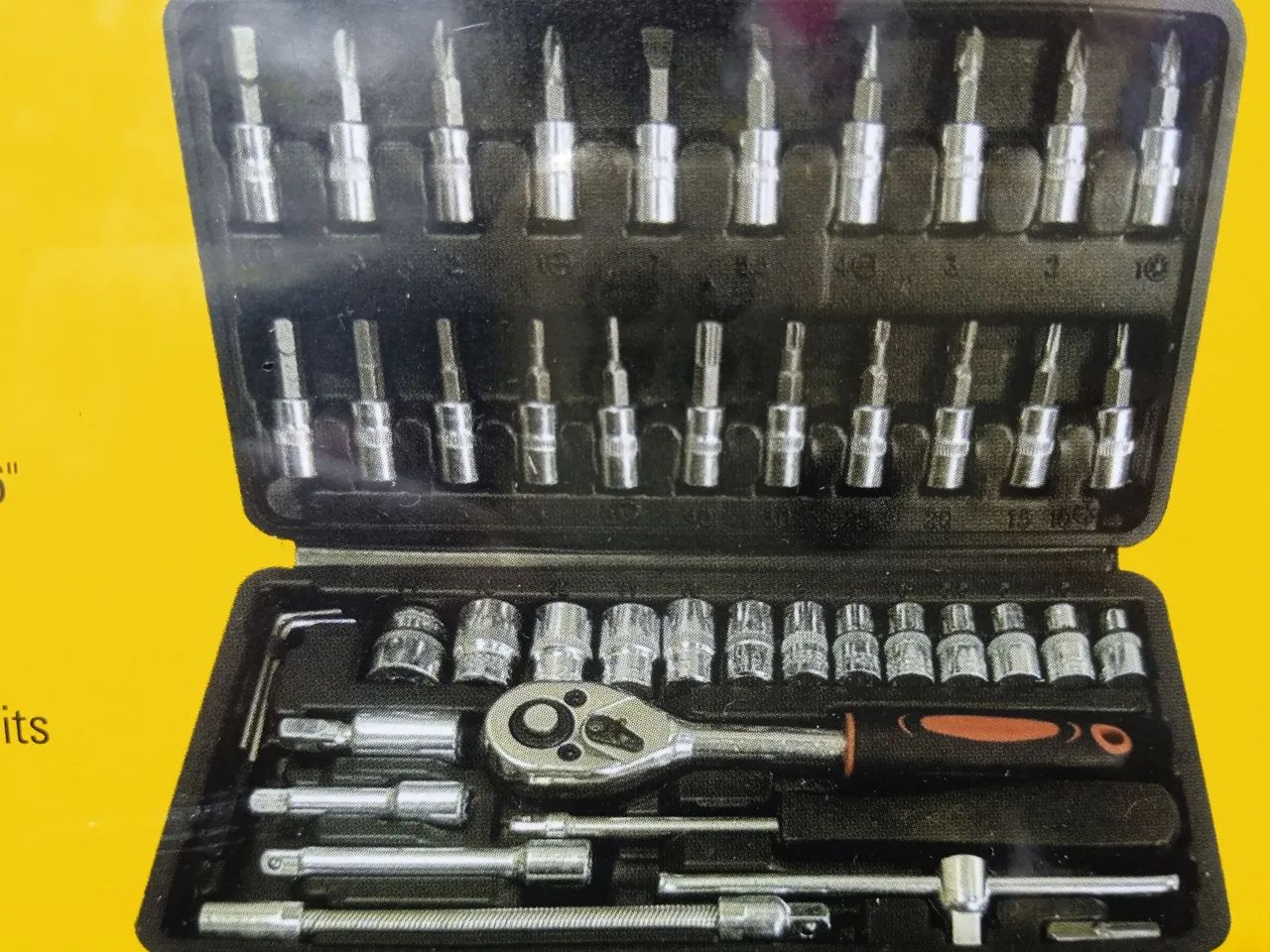 Kit Ferramentas com catraca Marca Eda