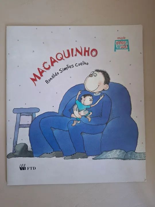 Livro infantil Macaquinho - Ronald Simões Coelho