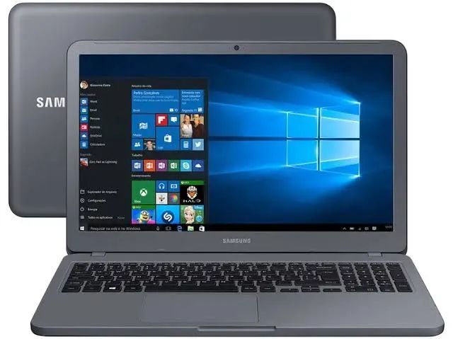 Notebook Samsung SSD NVMe 512gb, 8gb ram