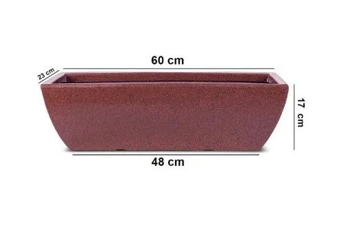 Vaso Jardineira Tamara Café 60 Terrano - Foto 5