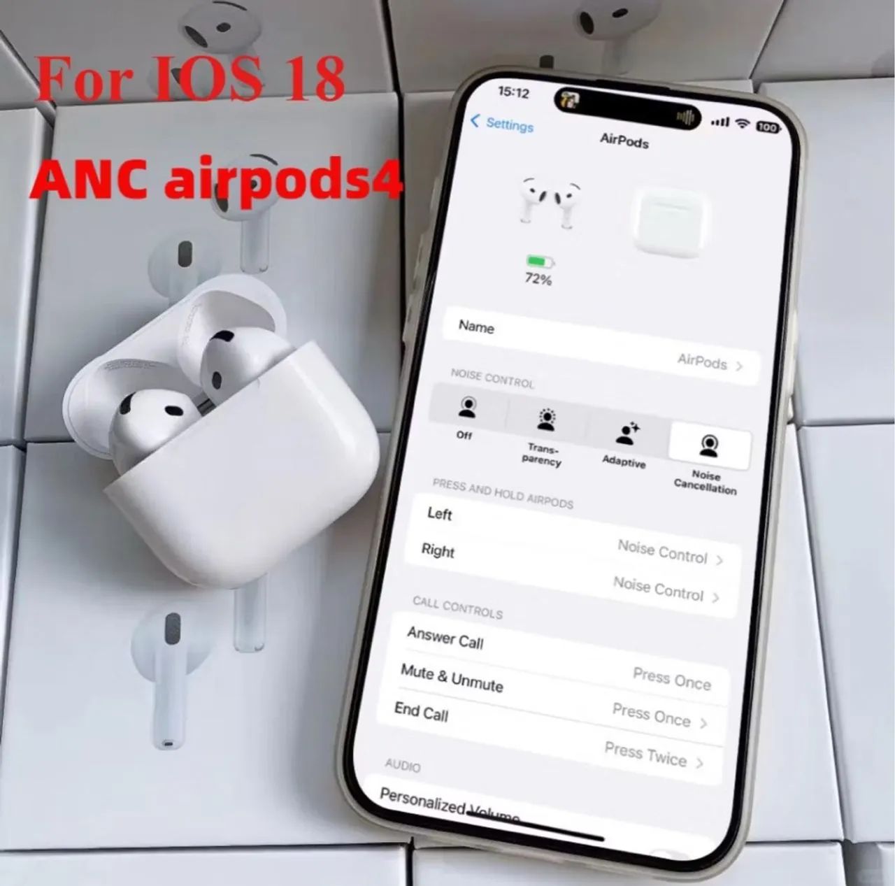 AirPods 4 ( Fone Bluetooth)64168586297475120