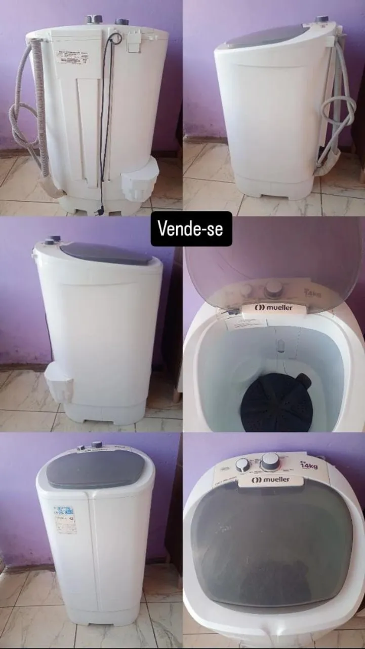 Tanquinho Mueller 14kg - Lavagem Eficiente e Econômica!