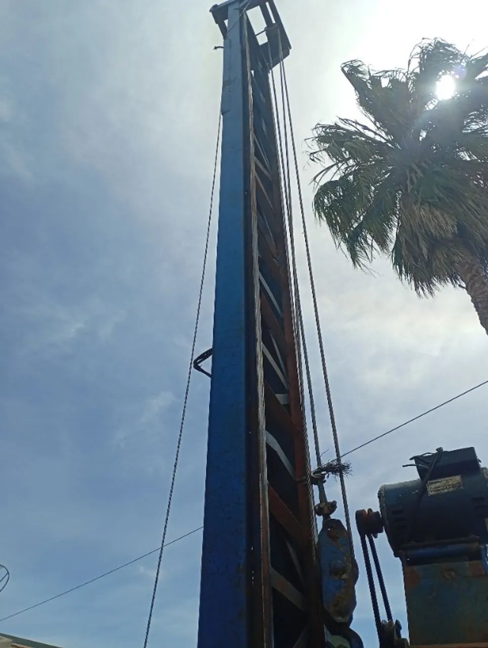 Máquina de perfuração de poço 