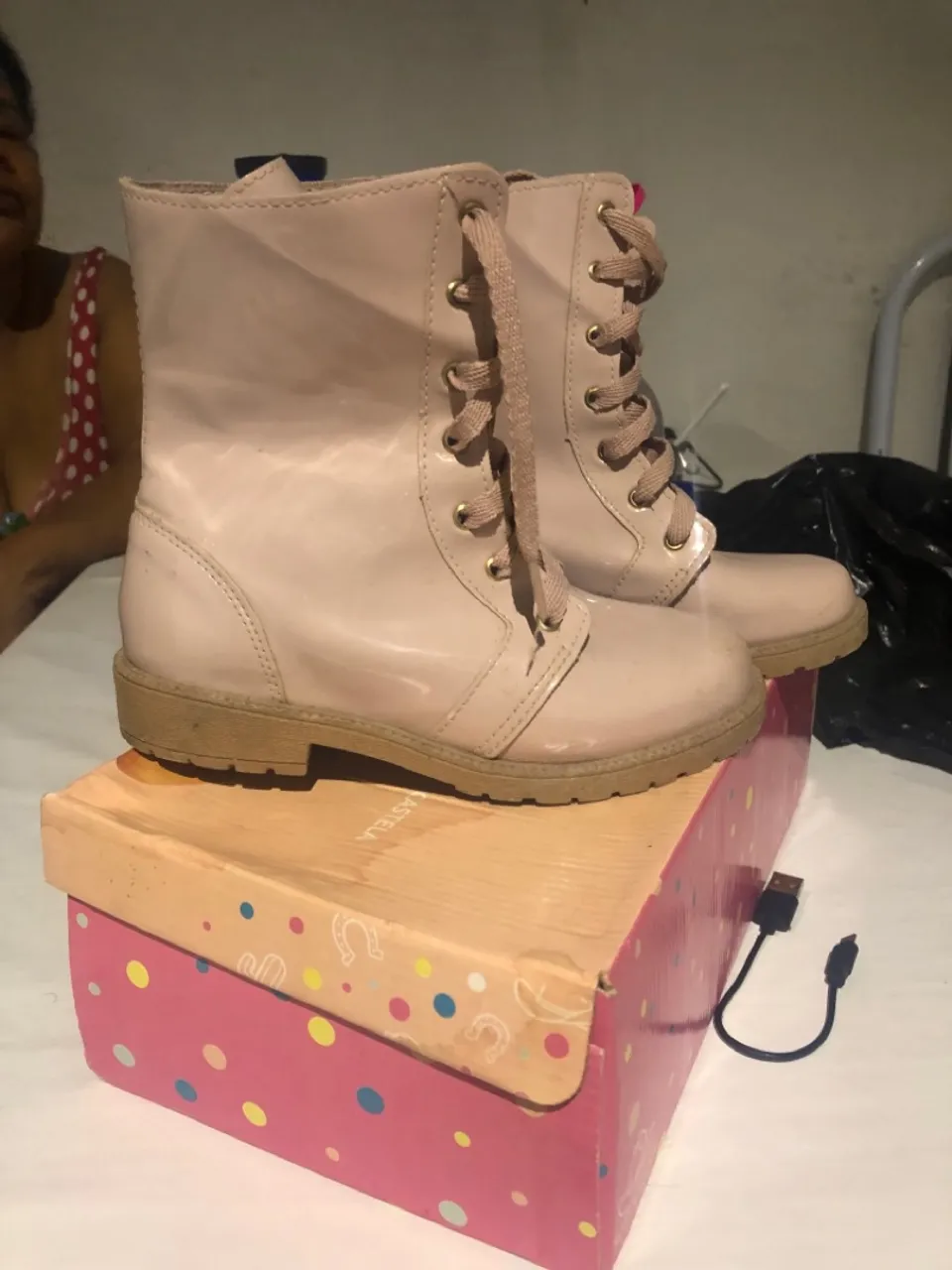Bota Infantil rose - Nova