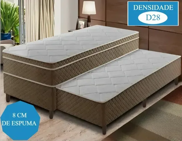 Cama solteiro com auxiliar verssato produto novo