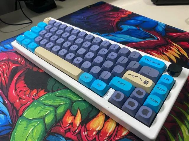 TECLADO MECANICO GMK67  - Sem fio wireless 2.4 ghz e bluetooth - Foto 3