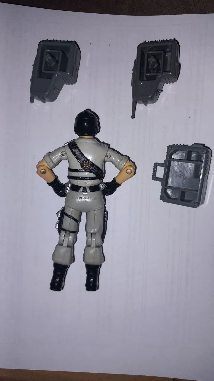 Action Figure GI Joe - Mainframe- Hasbro - 1991 - Especialista em Computação - Foto 2