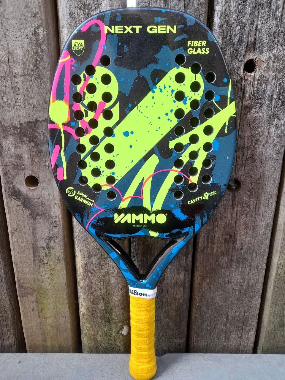 Raquete Beach Tenis Vammo Next Gen Faber Glass