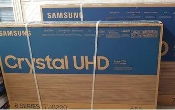 Smart Tv Samsung 65 Polegadas Crystal UHD Nova lacrada