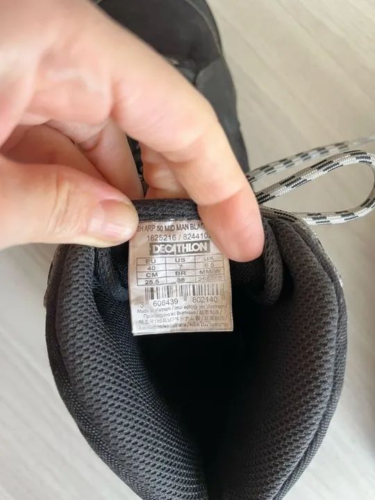 Bota Decathlon Quechua Sharp 50 Mid 38 - Foto 5