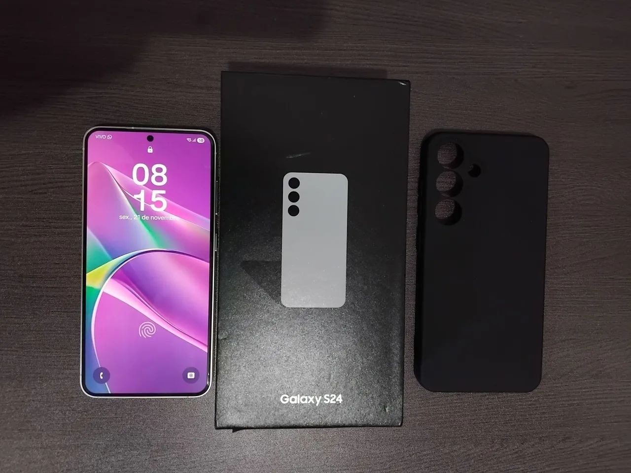 Galaxy S24 256gb (Muito novo NF e garantia) - Celulares e