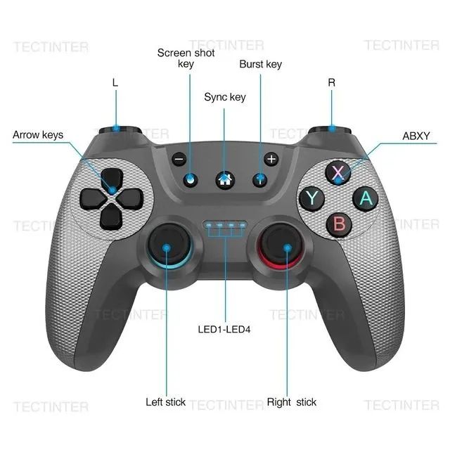 Controle para Playstation 4, Steam e PC - Foto 5