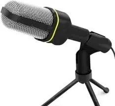 Microfone Condensador Multimídia para Pc Gravar Video Youtuber com Tripe  - Foto 4