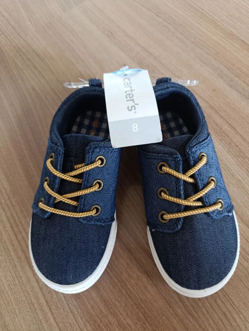 Tênis infantil Carter's novo Tam. 25 - Foto 4