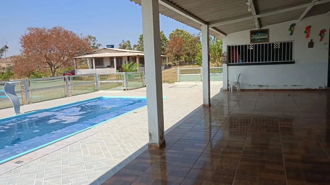 Chacara a venda na Ponte Alta DF 180 km 32- 5000M² piscina frutas  Ponte Alta Norte - Bras - Foto 2