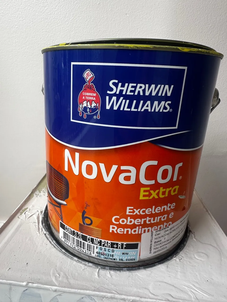 Tinta Sherwin Williams Nova Cor Extra 3.2L