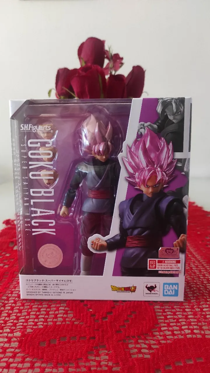 SH Figuarts Goku black Rose Bandai DESLACRADO