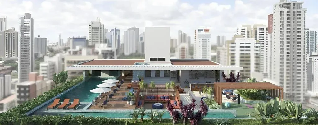 ATLANTIS LIVE Apartamentos prontos para morar 1 e 2 quartos em EM TAMBAÚ - João Pessoa. A