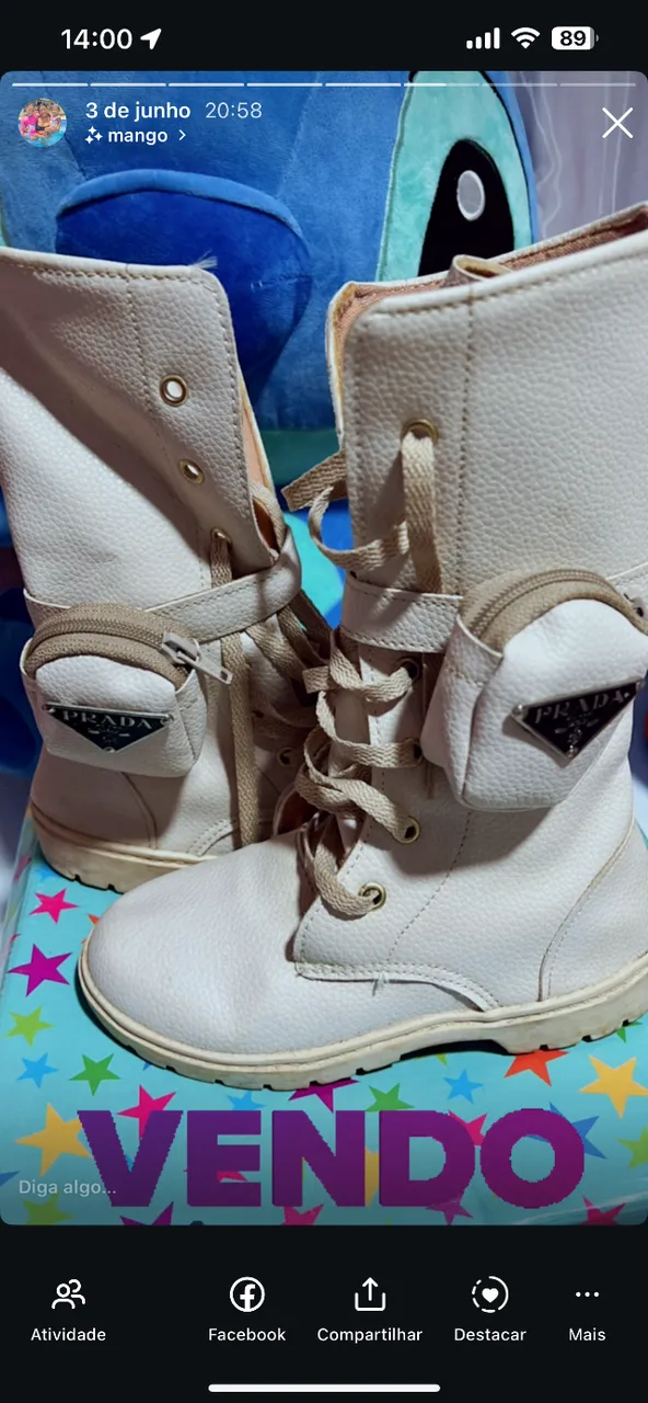 Bota infantil