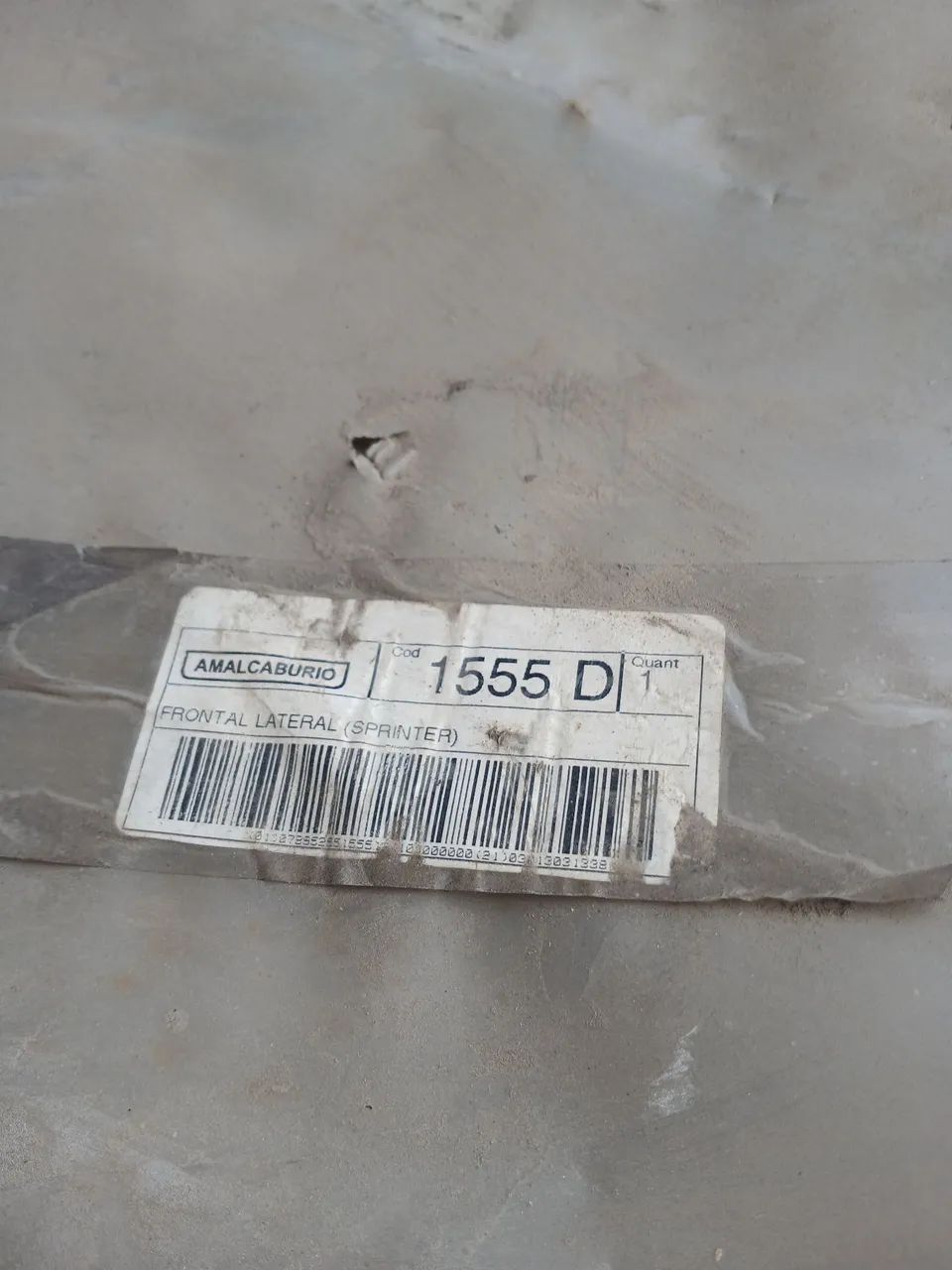 Par de chapa paralama dianteiro sprinter 64960474625795122