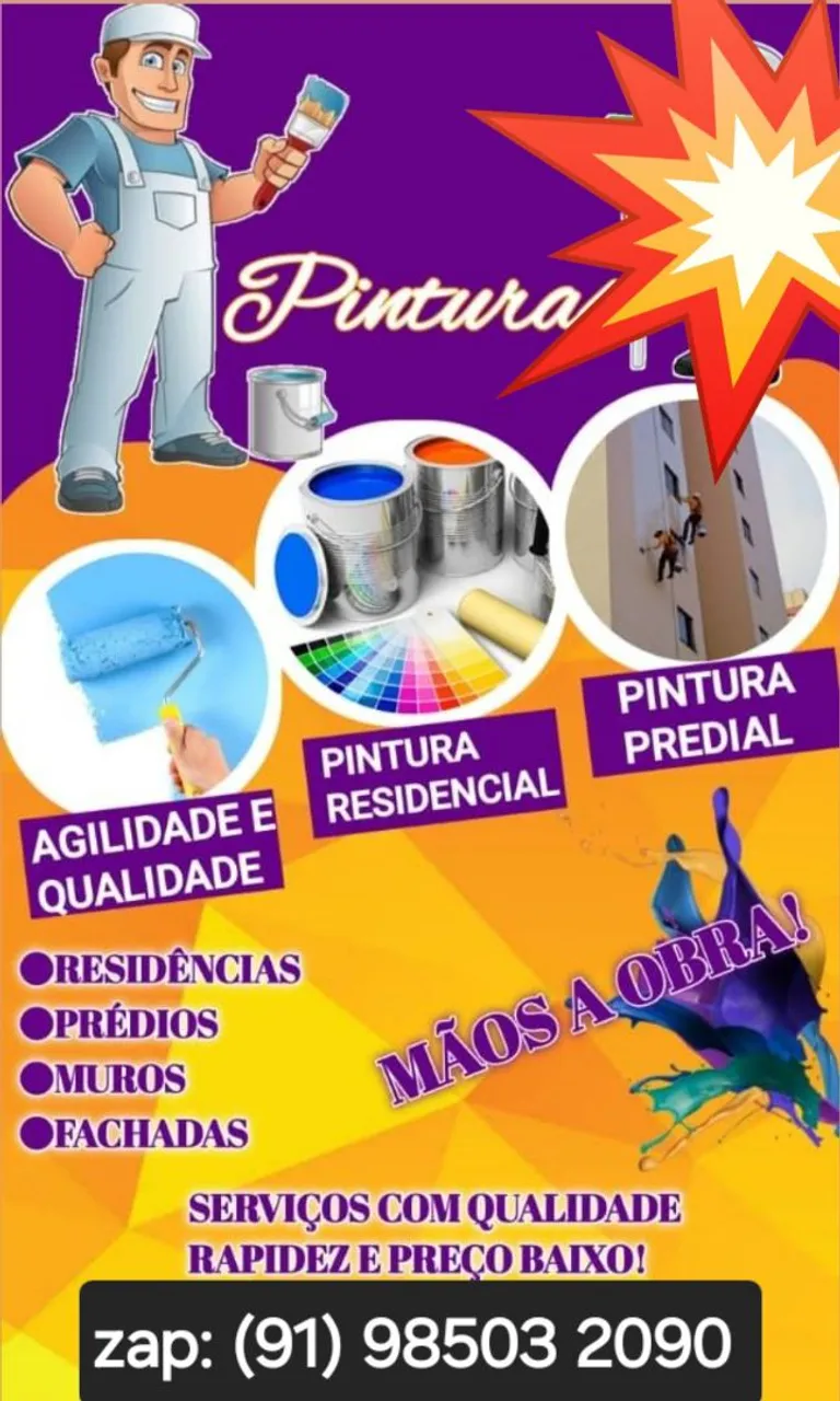 Pintor profissional.
