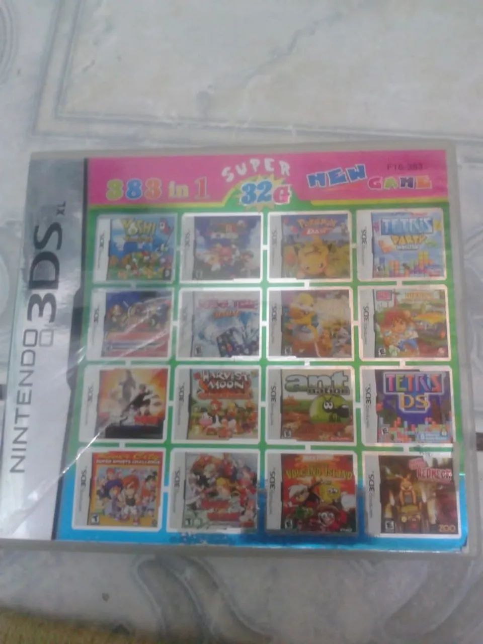 Cartucho de Jogo 3 em 1 para Nintendo 3DS - Foto 2