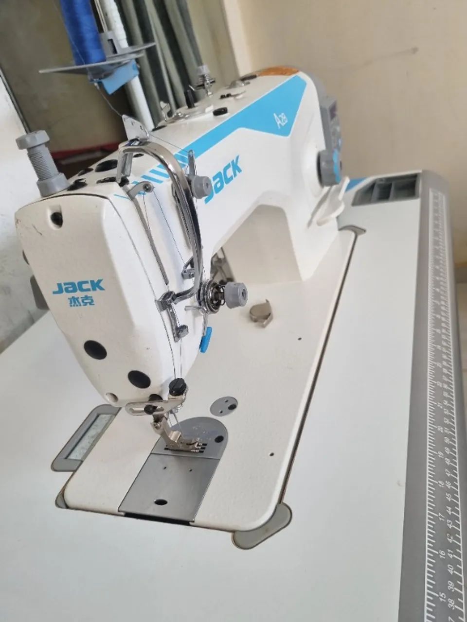 Maquina industrial direct drive JACK com corte automático (semi nova) - Foto 2