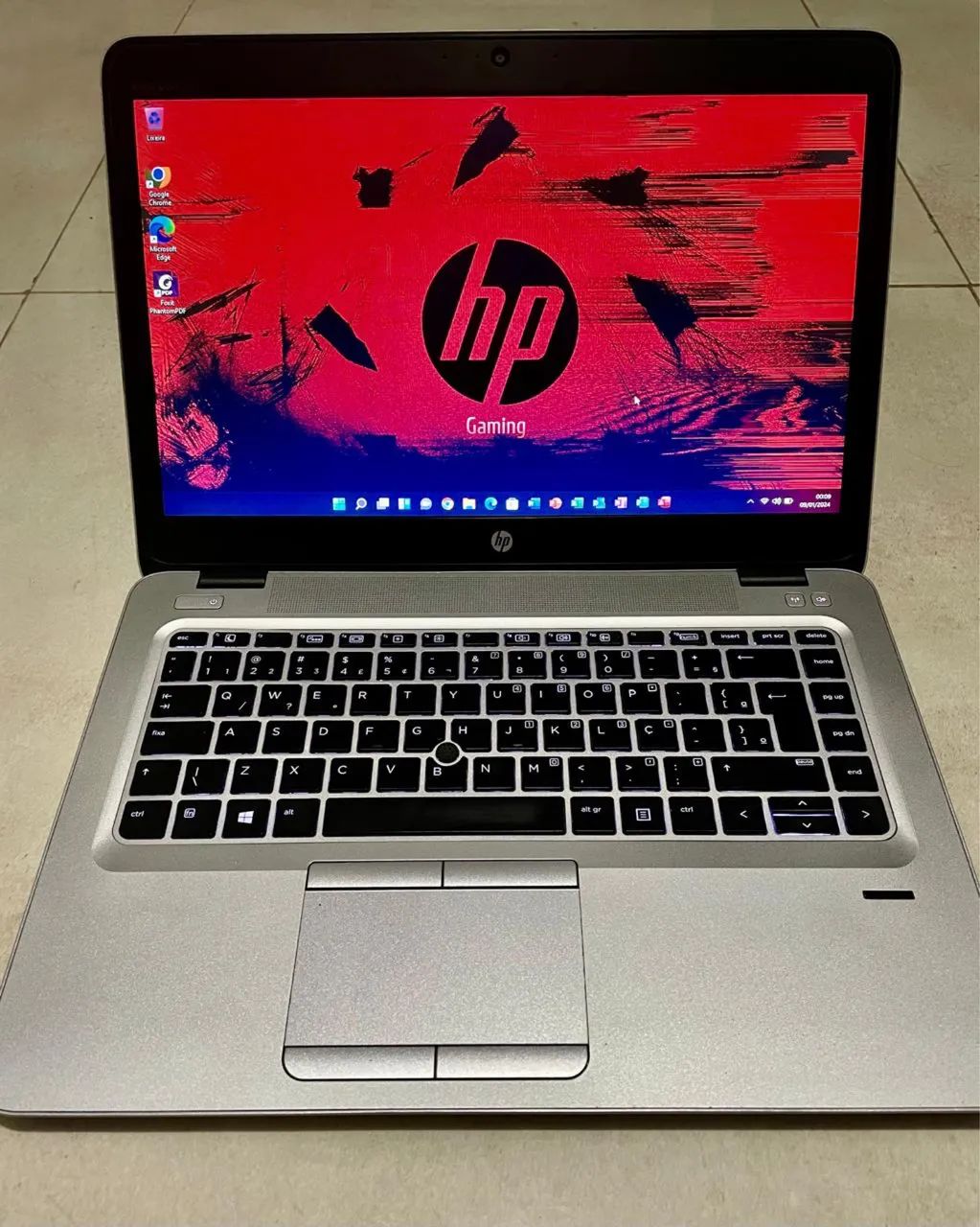 Notebook hp i5 ssd 256gb win11 8gb ram perfeito - Notebooks