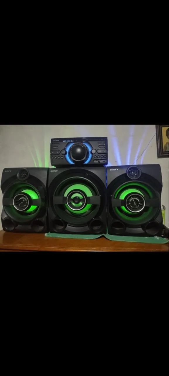 Mini system da Sony leitor de dvd 2160 RMS de potência - Foto 4