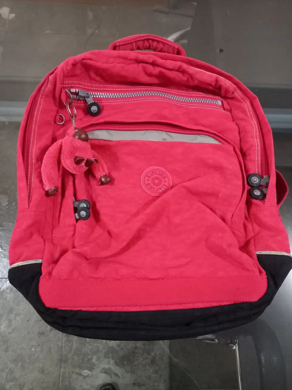 Mochila Kipling Vermelha