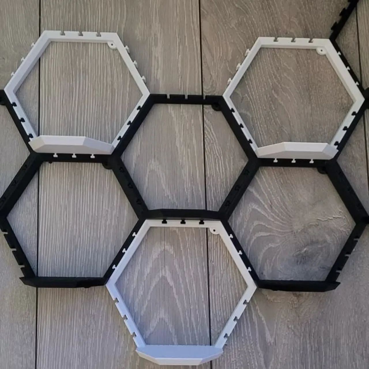 Prateleiras Hexagonais - Suportes de Funko  - Foto 3