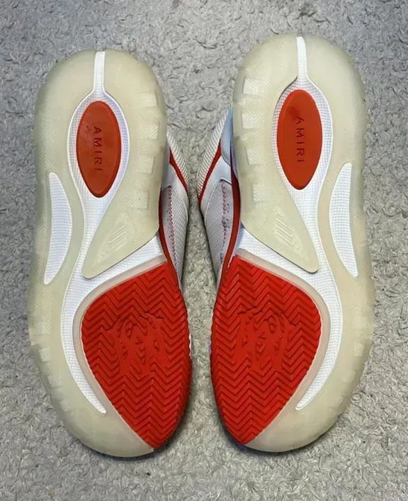 Amiri MA-1 Branco e Vermelho - Tamanho 40 - Foto 6