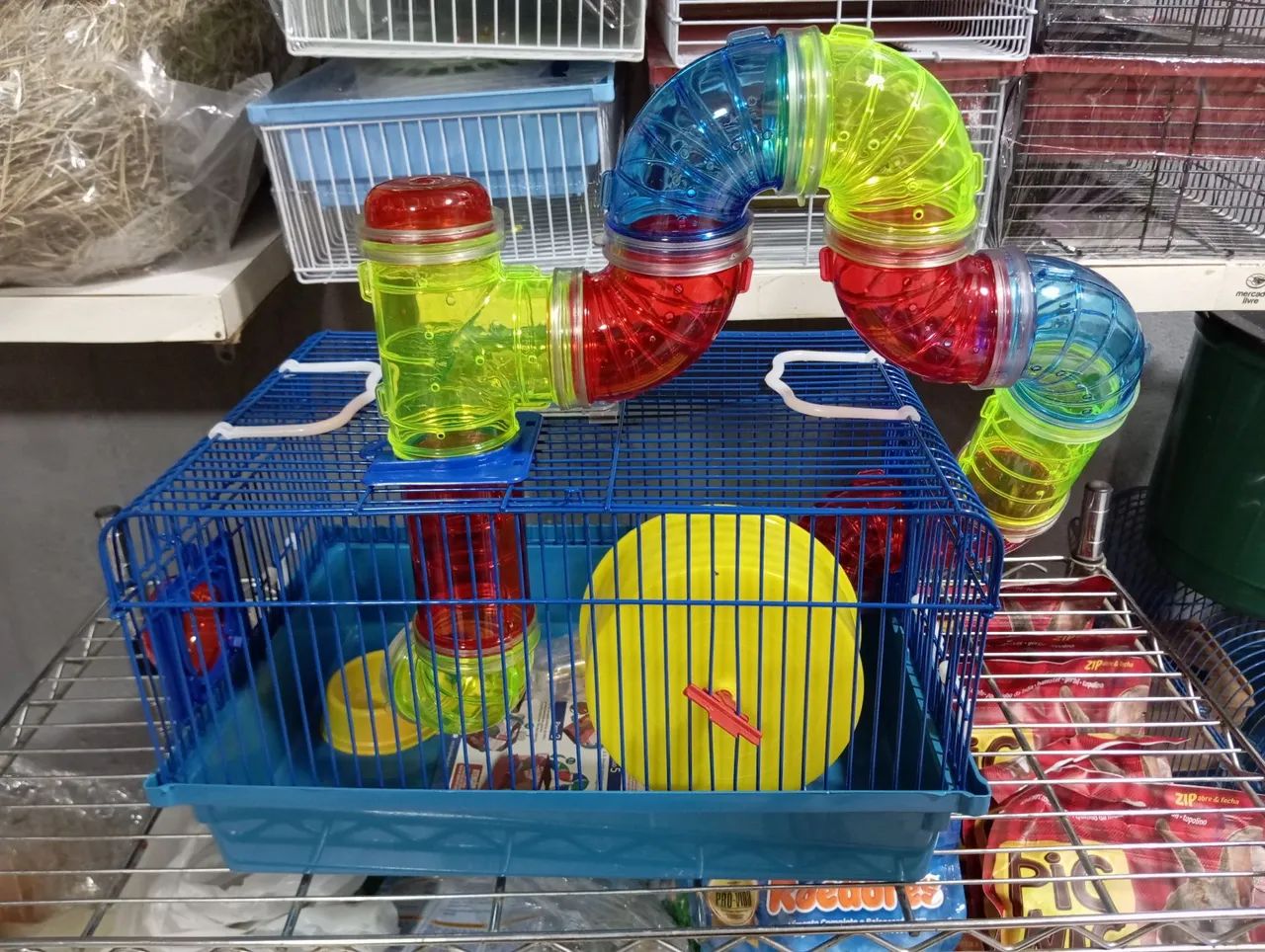 Gaiola para hamster com acessórios inclusos  - Foto 5