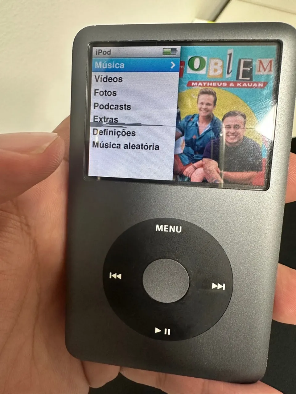 Apple iPod Classic 7a Geração 160GB Preto - Como Novo