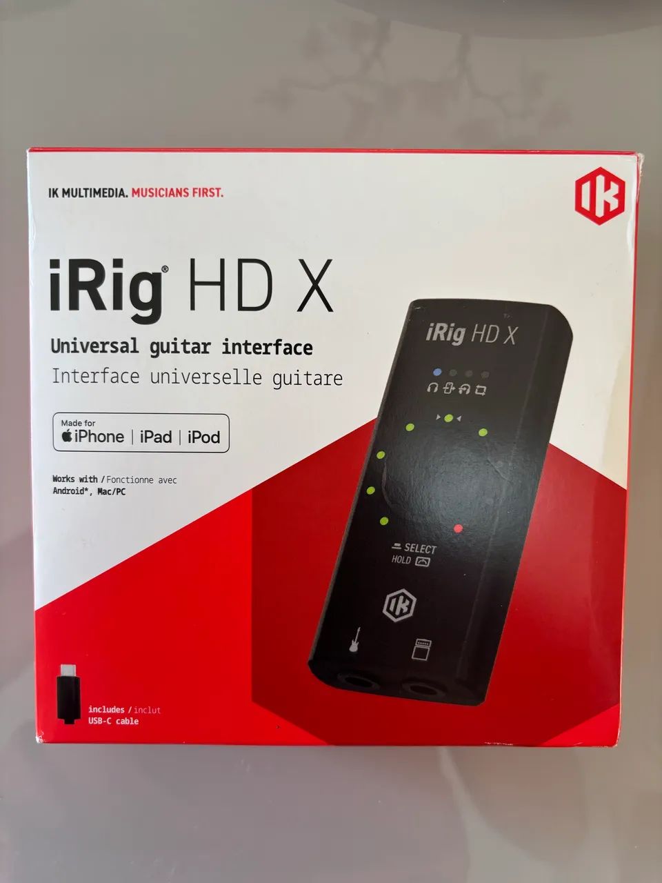 Interface de áudio IK Multimedia IRIG HD X