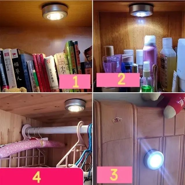 Lâmpadas Led sem fio - adesivas - Foto 3