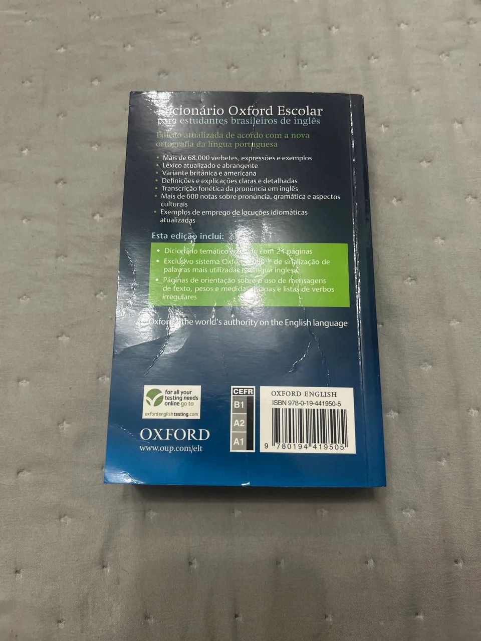 Dicionário Oxford Escolar inglês e português - Livros e revistas