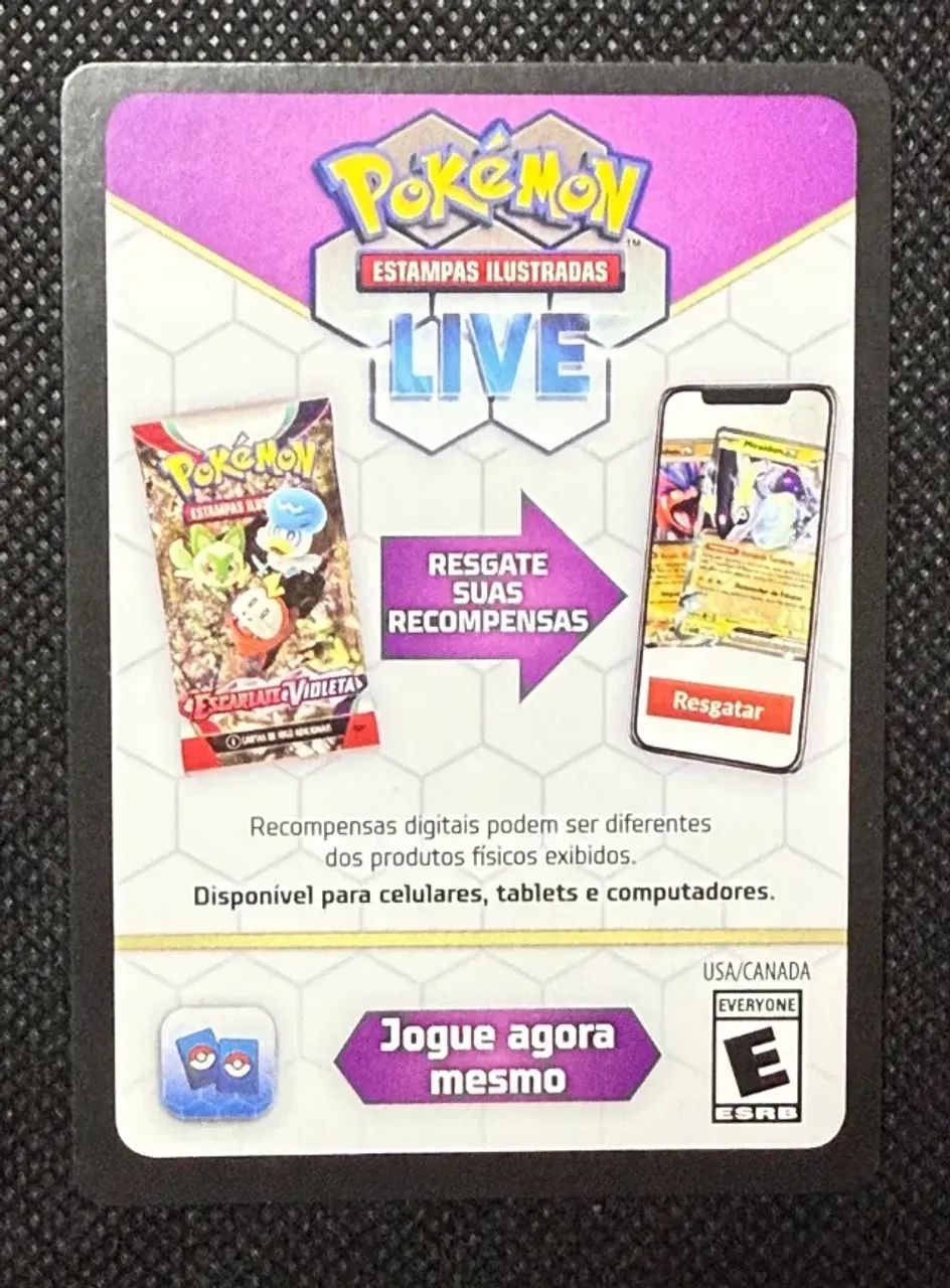 Codigos para Pokemon TCG Live 50 Unidades Diversas Coleções - Foto 3