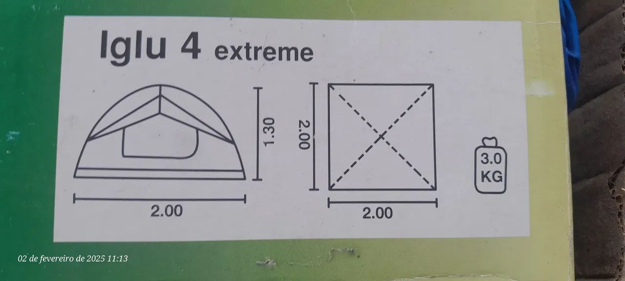 Barracas Iglu 4 Extreme Camping Capri - Foto 4