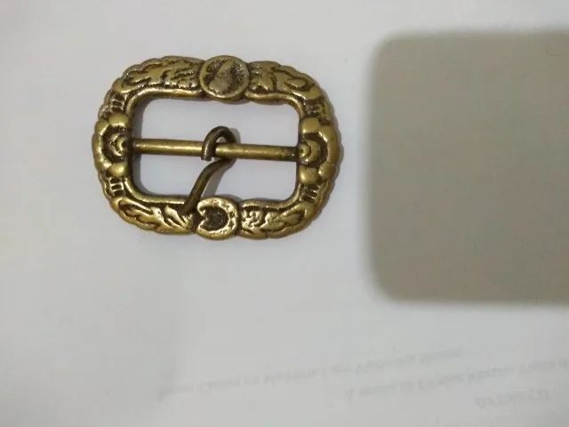 Fivela Metal Amarelo Não Alpaca - Foto 2